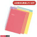 リヒト Pastello ツイストノート セミB5 29穴文房具 文具 コンパクト おしゃれ LIHIT 縦型 かわいい リングノート パステロ
