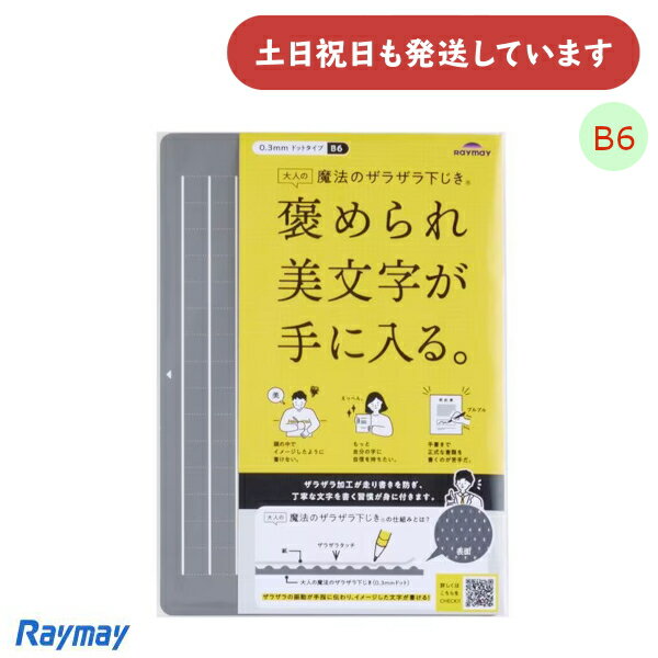 쥤ᥤ ͤˡΥ饶鲼 B6 0.3mmɥåʸ˼ ʸ ʸ Raymay  Ģ ܡڥ 㡼ץڥ󥷥