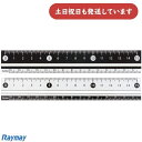レイメイ 見やすい白黒定規 15cm文房具 文具 定規 丈夫 直線定規 Raymay おしゃれ 小学校 小学生