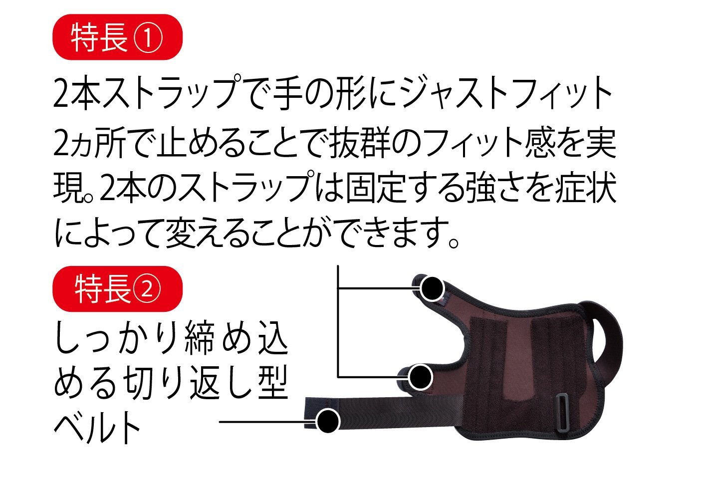 手首サポーター A・リストガード ブラック M-L(フリーサイズ）左 4518227736832 bonbone おすすめ 手 脱臼 捻挫 関節 固定 腱鞘炎 使いすぎ 固定力強 男女共有 サポーター アリストガード エー