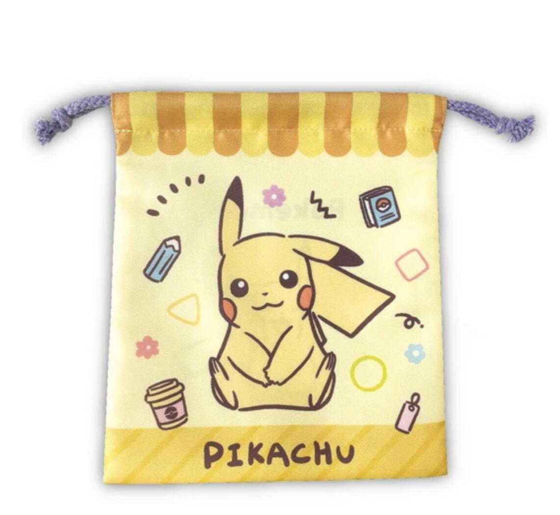 巾着袋 ポケットモンスター 巾着 ピカチュウ 4513266157860 グッズ 袋 ポケモン キャラクター 黄色 イ..