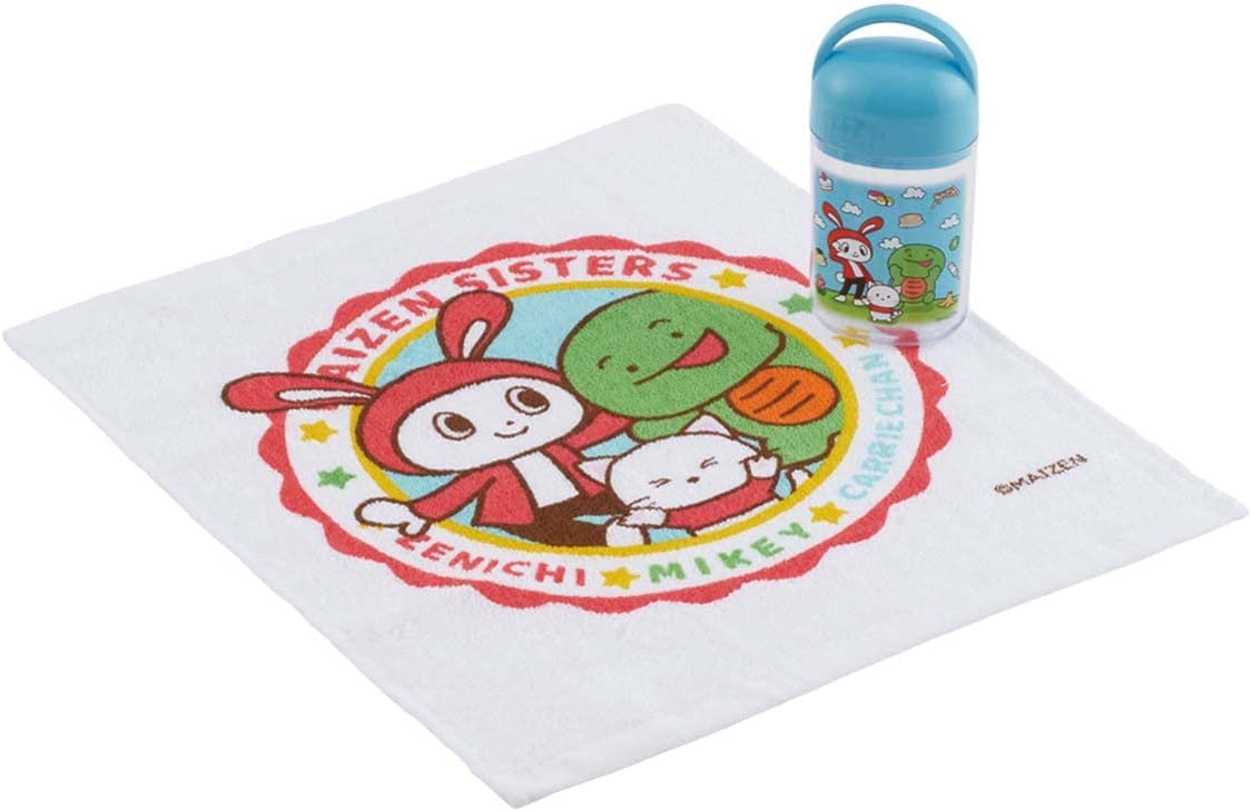 スケーター 抗菌 おしぼりセット ケース付き おしぼり まいぜんシスターズ 日本製 32×30.5cm 4973307585135 手拭き お手拭き おてもと 衛生 グッズ 女の子 誕生 ランチグッズ お弁当 入れ物 保冷 雑貨 キッチン キャラクター キャラ タオル ミニ プチ マイゼン