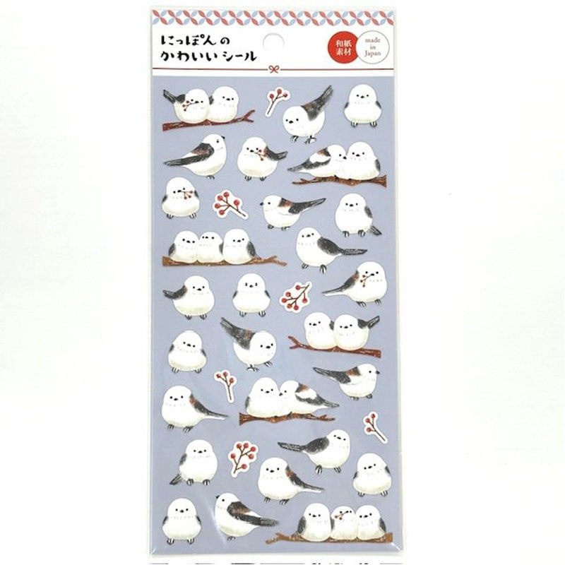 シマエナガシールのプレゼントにおすすめは？