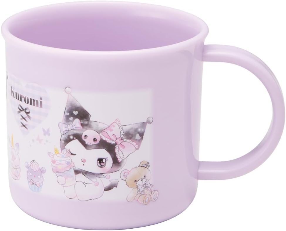 スケーター 抗菌 コップ 食洗器対応 クロミ サンリオ 23 女の子 日本製 4973307662287 ポイント消化 子供 女児 園児 幼稚園 軽い 軽量 イラスト キャラクター 携帯 子供 歯磨き グッズ カップ パープル 紫