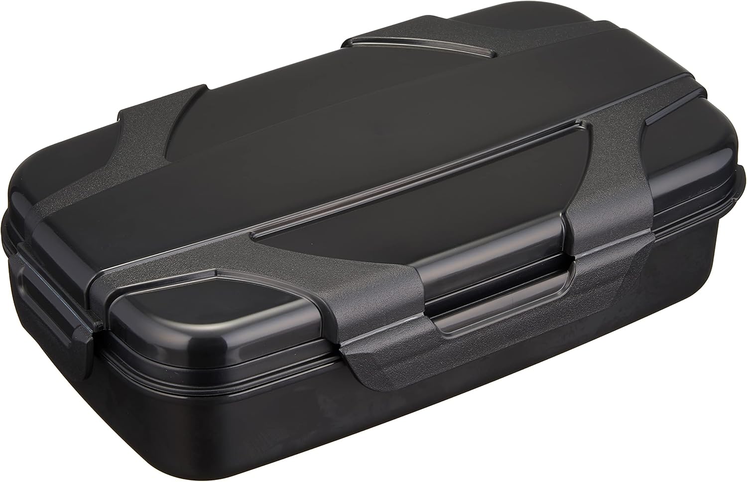 OSK 弁当箱 メンズ用 ランチボックス ロックフォー 850ml [4点ロックでしっかり密閉/仕切付/パッキン不使用で洗いやすい/銀イオン] 日本製 食洗機対応 4970825127120