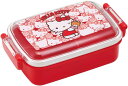 スケーター 子供用 抗菌 ふわっと盛れるドーム型 ハローキティ うしろうしろ 450ml 日本製 4973307659461 女の子 女児 子供 ランチ 可愛い かわいい 小学 幼稚園 中学 入学 祝い ギフト プレゼント 誕生 グッズ キッチン キティ レッド 赤(3)