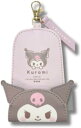 サンリオキャラクターズ リール付き キーケース ちるタイム クロミ H12.5×W7.5cm 4990270159262 鍵 リール 伸びる のびる キャラクター パープル 紫 女の子 子供 小学 中学 ランドセル 可愛い