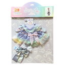 ステラ・ルー ぬいぐるみ コスチューム ダッフィー&フレンズ20周年 カラフルハピネス 04011600158409 ステラルー グッズ 服 パープル 紫 しゃ...