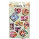 ディズニー プリンセス ウォーターシール ぷっくり 立体 シール 可愛い ドロップ デコ デコ素材 デコレーション スマホ ノート オリジナル スパンコール キラキラ シンデレラ アリエル ラプンツェル ジャスミン ベル 白雪姫 オーロラ姫 6195