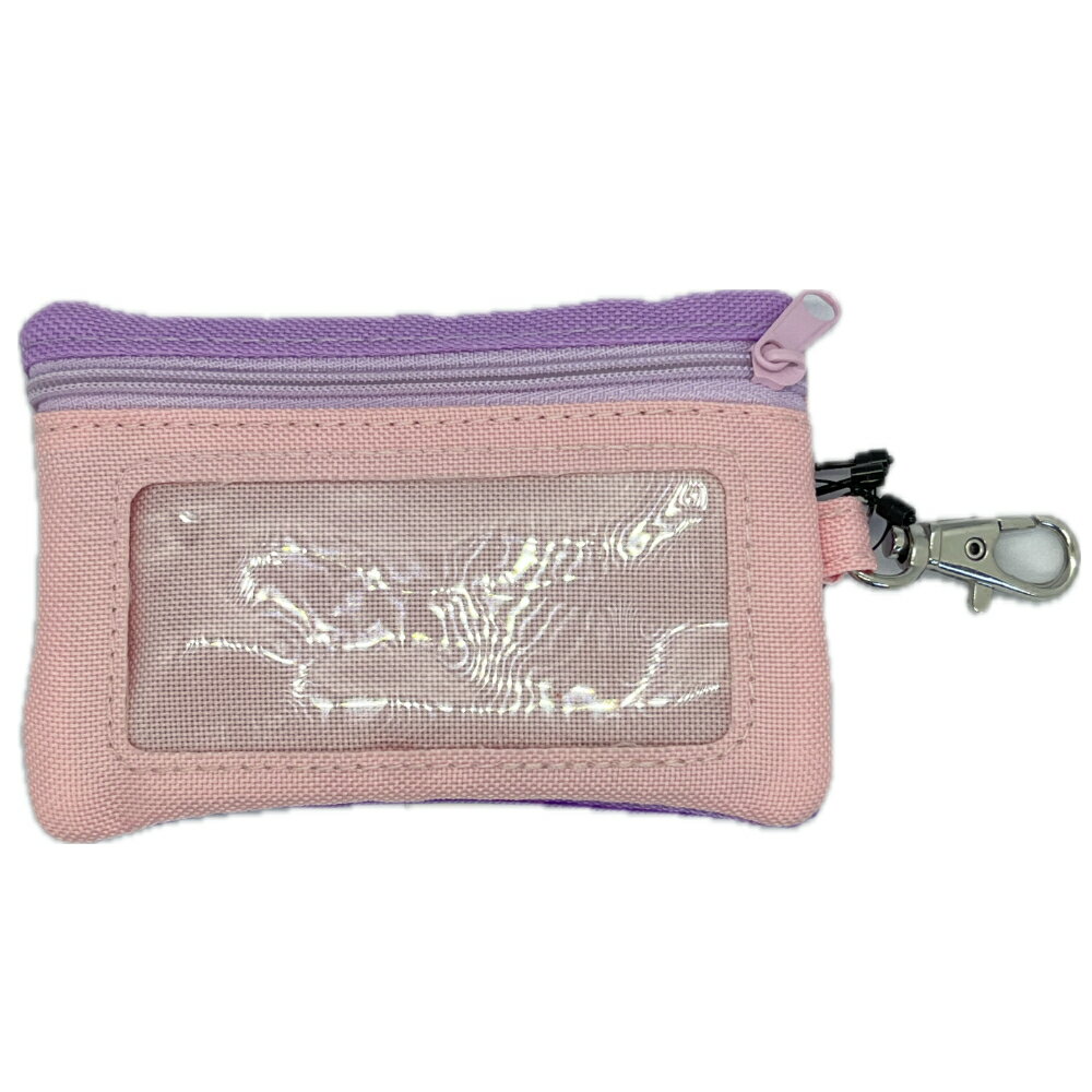 すみっコぐらし パスケース コインケース リール付き キーケース パープル 4535890810393 定期入れ カード 財布 ウォレット 子供 女の子 水色 ハート すみっこ スミッコ ピンク