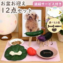 【クーポン有】【読経サービス付き】 ペット お盆 お迎えセット 精霊馬 ペット お盆セット 送り火迎え火 12点セット お供え 初盆 ペット お盆 お供え 初盆...