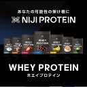 [P15倍3月16日9:59マデ] NIJI PROTEIN WHEY PROTEIN　【7種類の味から選べる　1kg×1袋 (1kg)セット】 　ニジプロテイン プロテインパウダー ホエイ 送料無料 飲みやすい 置き換え 選べるフレーバー 1kg 美容