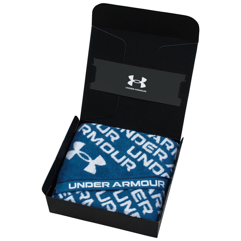 アンダーアーマー バスタオル（ブルー） | 二次会 景品 ビンゴ 目録 ボウリング大会 結婚式二次会 二次会景品 結婚式 ゴルフ景品 ゴルフコンペ 結婚式二次会景品 ビンゴ景品 2次会 家電 コンペ 宴会 単品 イベント コンペ景品 ビンゴの景品