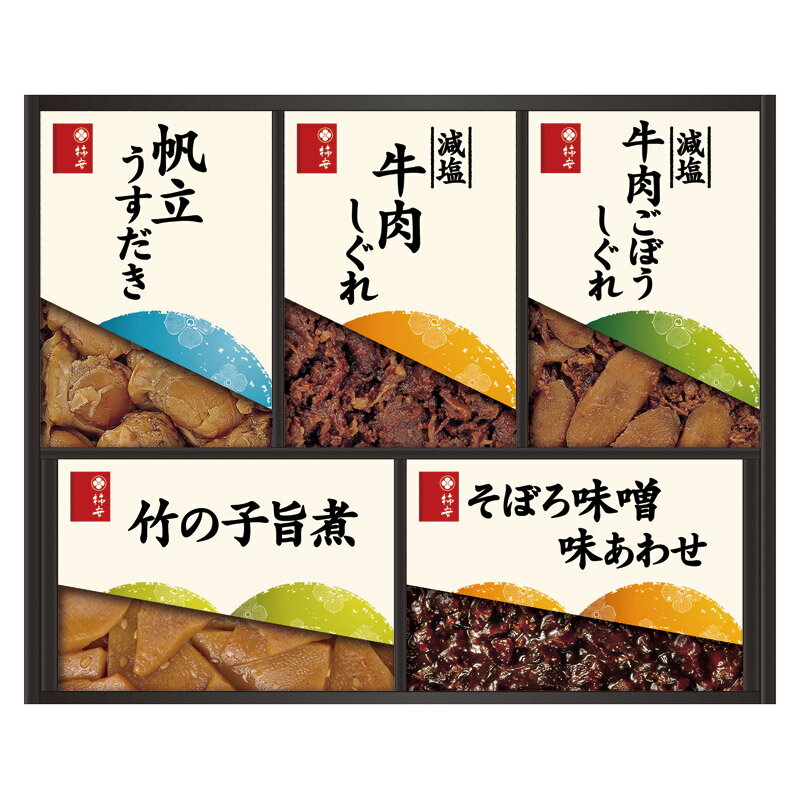 乐天商城 - 柿安本店 料亭しぐれ煮詰合せ