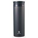 ココカフェ パウダーコート 真空二重マグ500ml(チャコール)