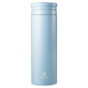 ココカフェ パウダーコート 真空二重マグ500ml(スモークブルー)