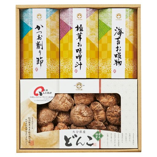 大分産どんこ・和素材・食卓のおとも詰合せ 大分産どんこ・和素材・食卓のおとも詰合せ