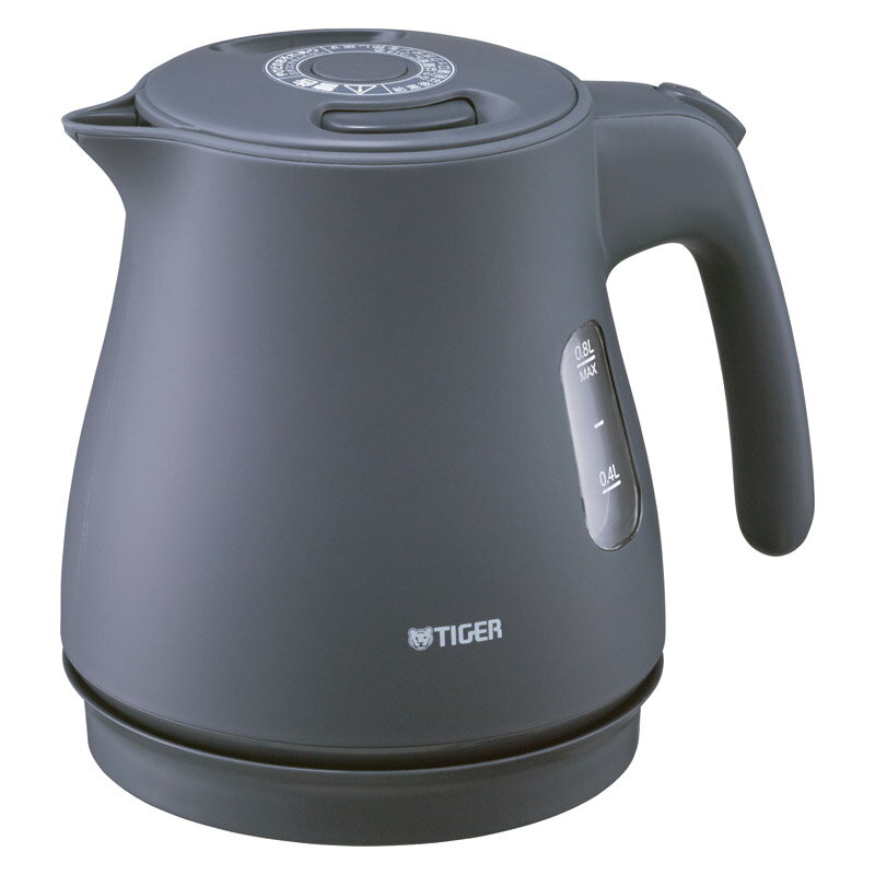 乐天商城 - タイガー 蒸気レス電気ケトル800ml（ナイトブラック）【送料無料】