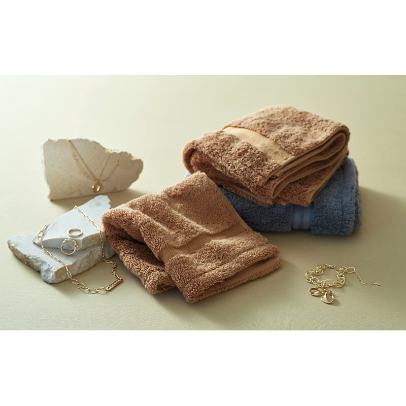 TEDDY ASH もふもふタッチ ハンドタオル2P