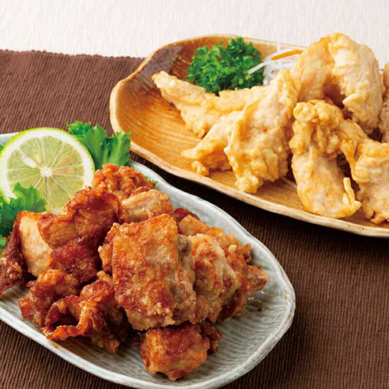 大分名物 豊後 とり天&唐揚げセット【商品引換券】【即納商品】