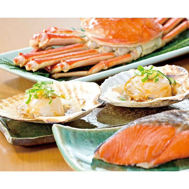 新・北海海鮮グルメ詰合せ【商品引換券】【即納商品】【送料無料】 nijitora-10039335 二次会の虎楽天市場店 サンプル画像2