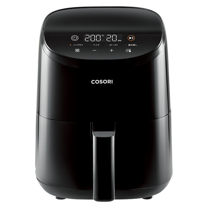 乐天商城 - VeSync COSORI ミニノンフライヤー Lite 211 Combo（ブラック）【商品引換券】【即納商品】【送料無料】