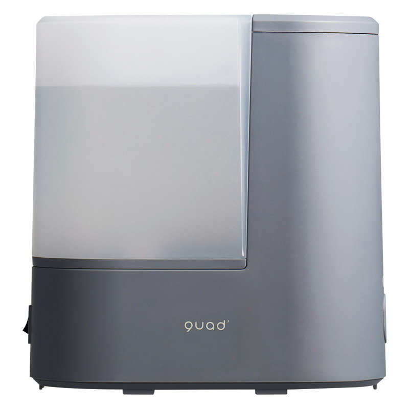 QUADS スチーム加湿器 エルモイスト ライト（グレー）