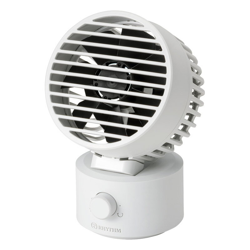RHYTHM USBミニファン（ライトグレー）