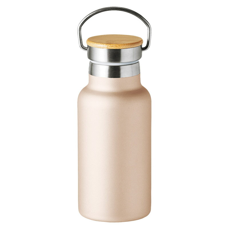 乐天商城 - ウッドキャップ・ステンレスボトル350ml（シャンパンゴールド）