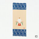 【注染手ぬぐい にじゆら】鏡餅　手ぬぐい　飾る　正月　富士山　鶴　鷹　掛け軸　伝統工芸品