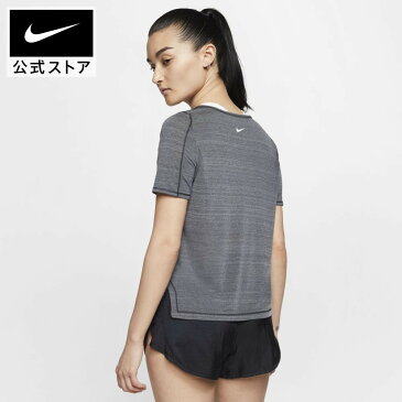 ナイキ アイコン クラッシュ ウィメンズ ショートスリーブ ランニングトップNIKE アパレル レディース スポーツ ランニング ジョギング トップス Tシャツ 半袖 送料無料