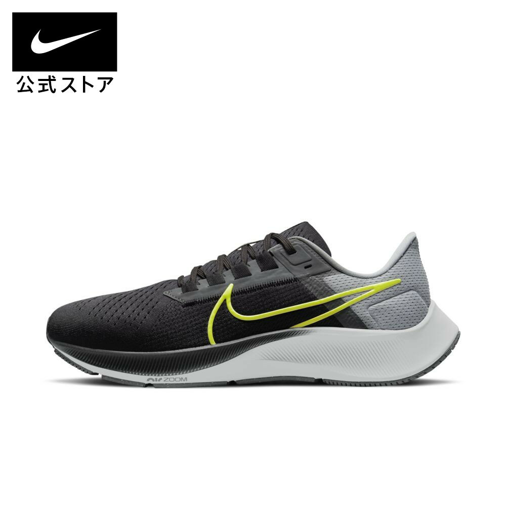 ナイキ エア ズーム ペガサス 38 メンズ ランニングシューズnike メンズ ランニング 黒 靴 cw7356-005 ジョギング 陸上 父の日 ギフト プレゼント