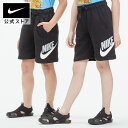 ナイキ クラブ フリース ジュニア ショートパンツnike キッズ 子供 短パン ck0509-010 あったか ウェア 黒 25cpn