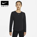 【50％OFFクーポン対象】ナイキ Dri-FIT ワン ラックス ウィメンズ スタンダード フィット ロングスリーブ トップnike サステナブル teamsports dd0621-010 アウトドア 長袖 フィットネス50 ウェア cpn50 黒 スポーツインナー mt50