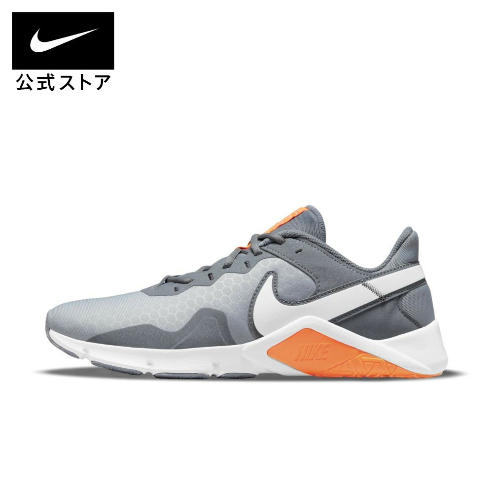 ナイキ レジェンド エッセンシャル 2 メンズ トレーニングシューズnike メンズ スニーカー トレーニング ジム 黒 靴 cq9356-007 アウトドア 通勤 フィットネス 白 オレンジ TS40 父の日 ギフト プレゼント TS15 mt30 cpn15