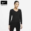 【クリアランス価格】ナイキ ヨガ ポインテル ウィメンズ ロングスリーブ トップnike レディース トレーニング ヨガ ジム 長袖 cz9187-010 アウトドア フィットネス ウェア 母の日 ギフト プレゼント cpn20