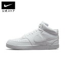 ナイキ コート ビジョン MID NN NIKE シューズ ライフスタイル スニーカー Sportswear メンズ サステナブル SU23 白 靴 dn357...