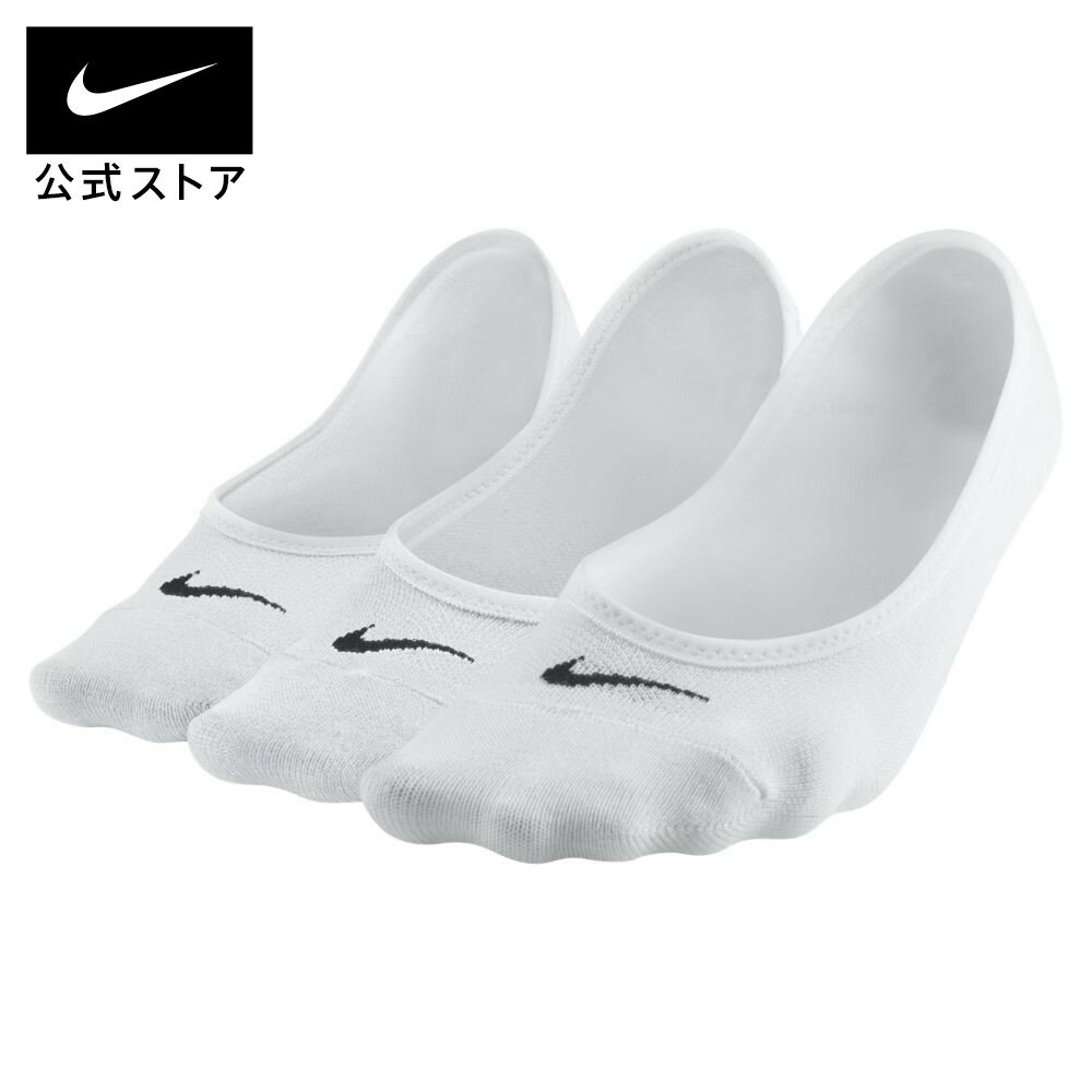 ナイキ ウィメンズ 3P トレーニング フッティ ノーショウ ソックスnike レディース トレーニング ジム 靴下 sx4674-101 フィットネス 黒 白 プレゼント 父の日 TS15 mt30