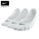 【25%OFFクーポン対象】ナイキ ウィメンズ 3P トレーニング フッティ ノーショウ ソックスnike レディース トレーニング ジム 靴下 sx4..