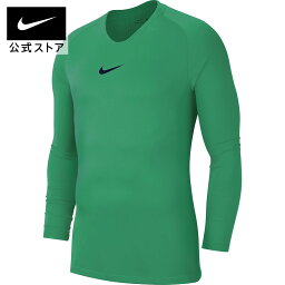 【50%OFF】ナイキ YTH DRI-FIT パーク ファーストレイヤー ロングスリーブ ジャージnike 長袖 teamsports キッズ av2611-310 ウェア サッカー 黒 緑 mt50