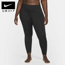 ナイキ ウィメンズ ハイウエスト 7/8 レギンス (Plus Size)nike レディース ウェア dn4796-010 プレゼント longlength フィットネス タイツ 黒 スポーツインナー 母の日 ギフト cpn50