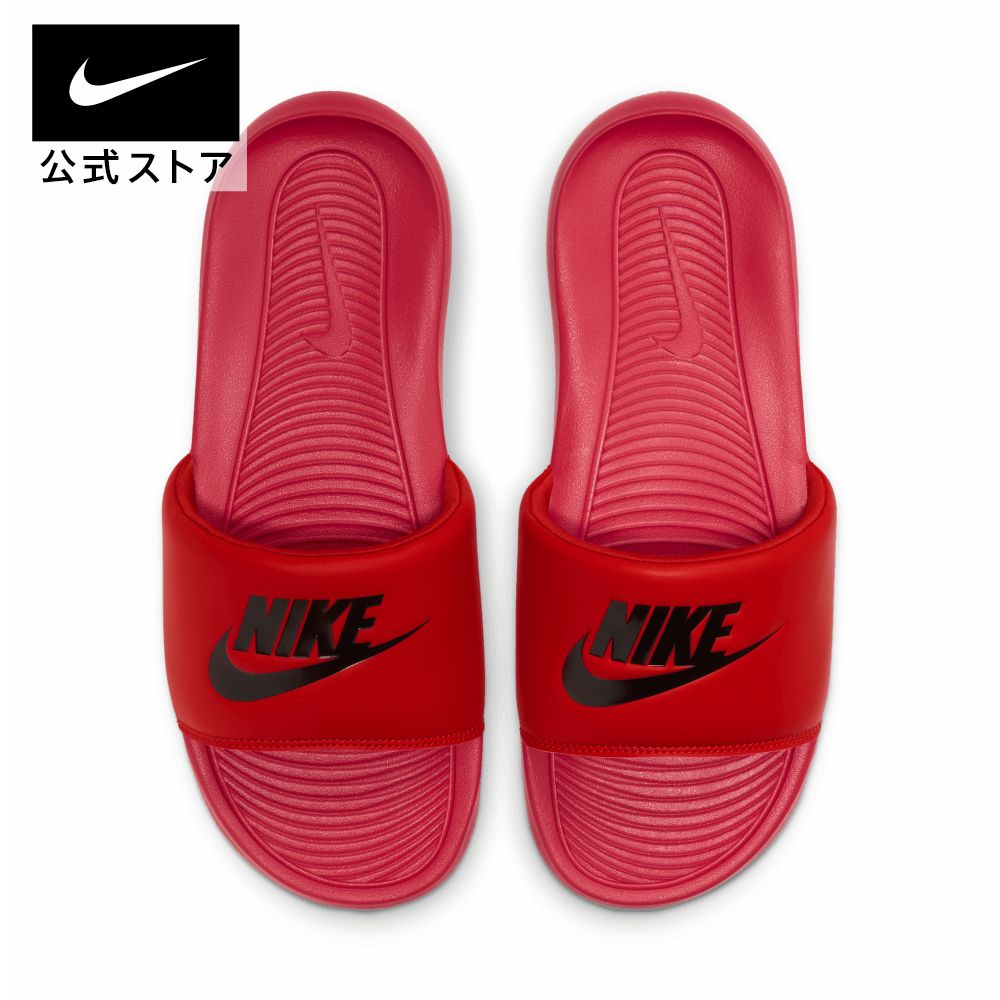 【15%OFFクーポン対象】ナイキ ビクトリー ワン メンズスライドnike ライフスタイル スポーツ サンダルウェア メンズ シャワーサンダル ビーサン SU23 赤 靴 cn9675-600 アウトドア シューズ …