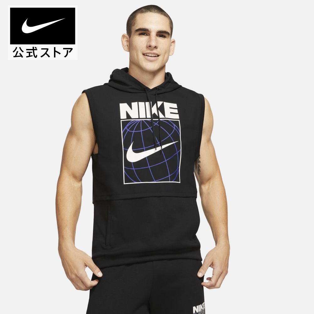 ナイキ Dri-FIT メンズ スリーブレス グラフィック トレーニングパーカーNIKE ジム トレーニング トップス ウェア パーカー メンズ HOODED 長袖 SU22 アパレル #pb