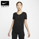 ナイキ エア Dri-FIT ウィメンズ ショートスリーブ ランニングトップnike ウェア Tシャツ dm7790-010 黒 TS30 cpn40