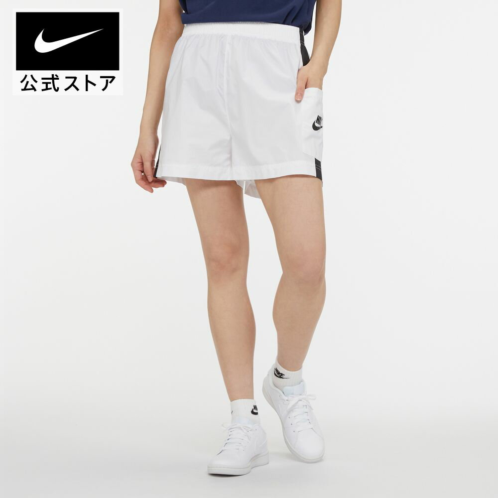 ナイキ スポーツウェア ウィメンズ ウーブン ショートパンツNIKE ボトムス ライフスタイル ウェア ハーフパンツ スポーツウェア レディース SU22 雨の日用 LOOKBOOKB アパレル #pb