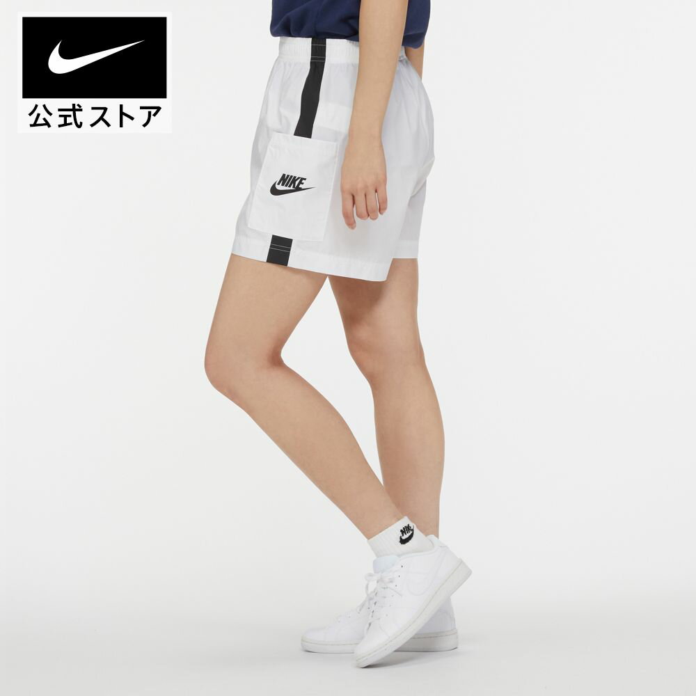 ナイキ スポーツウェア ウィメンズ ウーブン ショートパンツNIKE ボトムス ライフスタイル ウェア ハーフパンツ スポーツウェア レディース SU22 雨の日用 LOOKBOOKB アパレル #pb