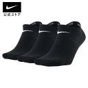 【30%OFF】ナイキ ライトウェイト ノーショウ ソックス (3足)nike メンズ teamsportsアクセサリー sportsac sx4705-001 靴下 プレゼント フィットネス 黒 白 mt30