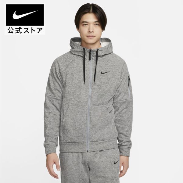 ナイキ ジップアップパーカー メンズ ナイキ Therma-FIT メンズ フルジップパーカーnike トップス パーカー サステナブル Therma-FIT メンズ teamsports サーマ ヒート dq4831-063 アウトドア フィットネス ウェア 黒 あったか 父の日 ギフト プレゼント cpn15