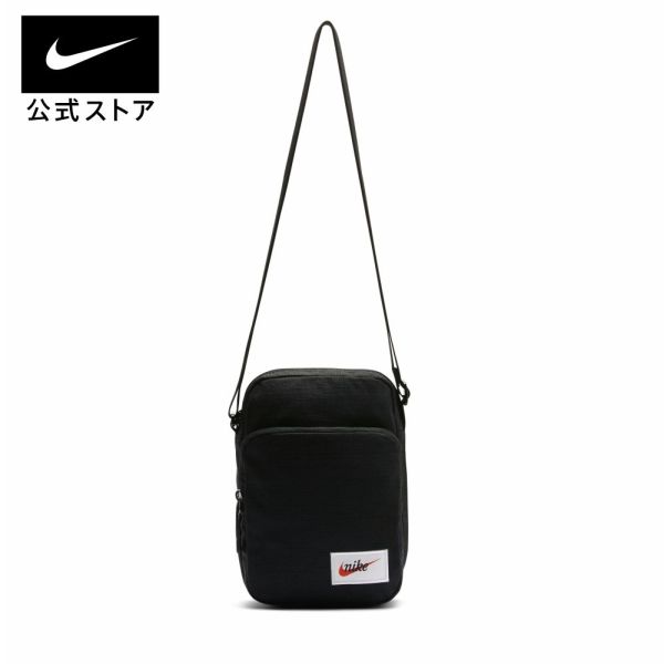 【25%OFFクーポン対象】ナイキ ヘリテージ レーベル SMIT バック nike ライフスタイル メンズ 旅行カバン 修学旅行バッグ ba5809-010 リュック 黒 オレンジ 25cpn mt40