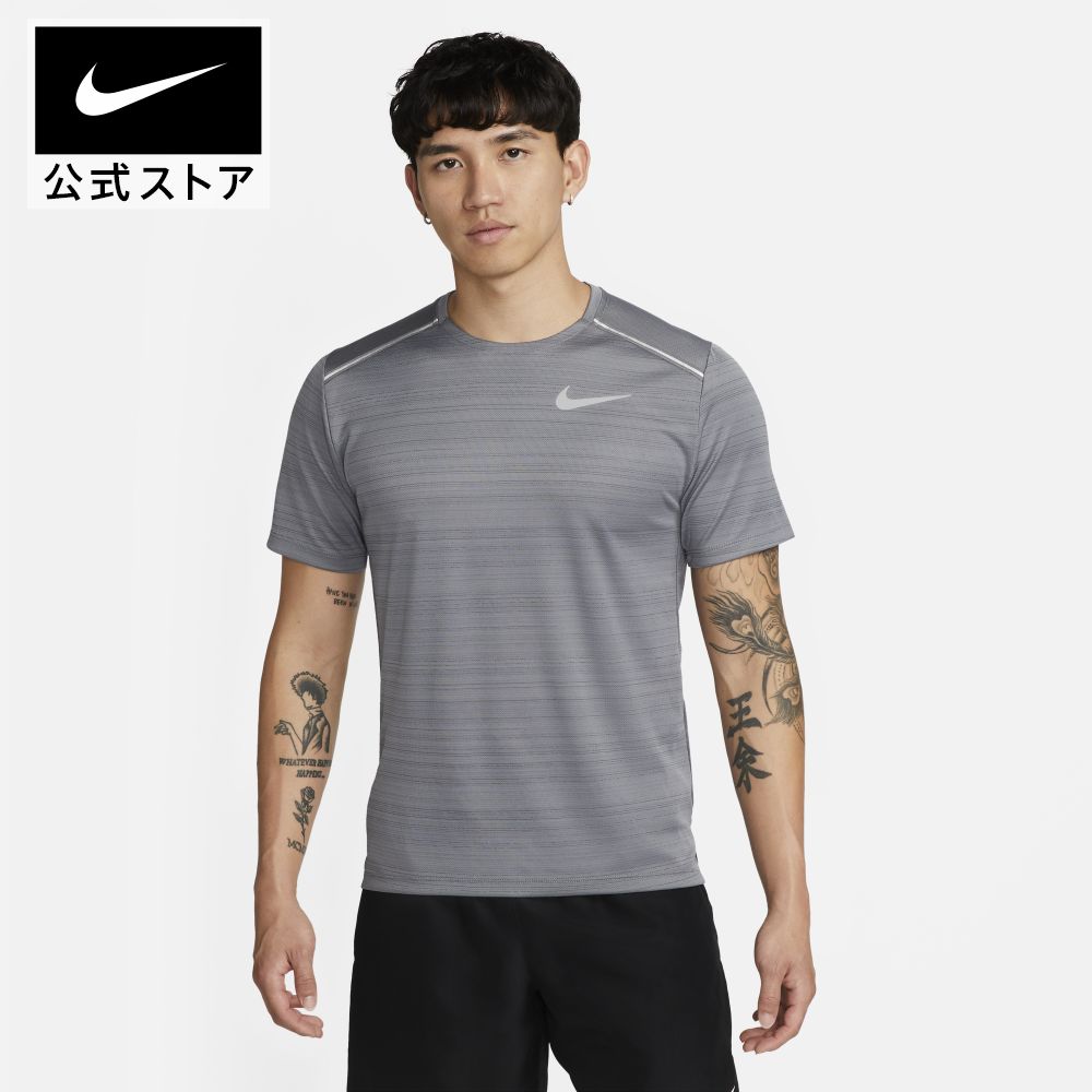 ナイキ DRI-FIT マイラー S/S トップランニング ウェア トップス Tシャツ MENSのサムネイル